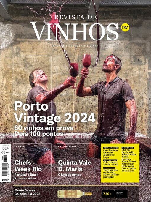 Cover image for Revista de Vinhos